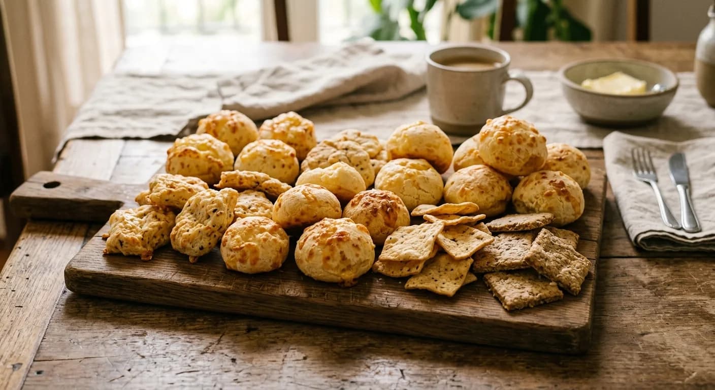 Kit Família com biscoito, pão de queijo e chipa